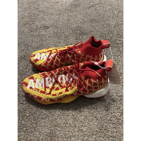 Adidas Pharrell x Crazy BYW Chinese New Year Sneakers Men's 9 Ambition EE8688 - Picture 3 of 8